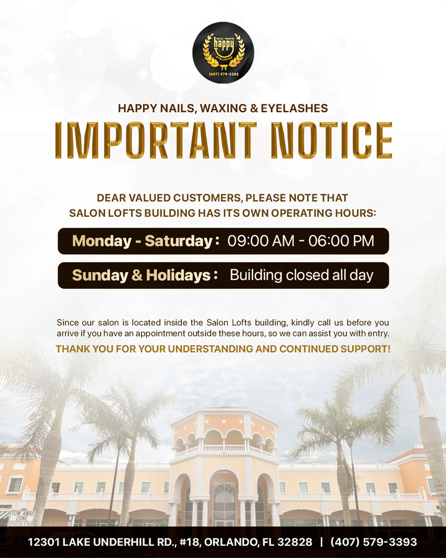 HAPPY NAILS WAXING & EYELASHES