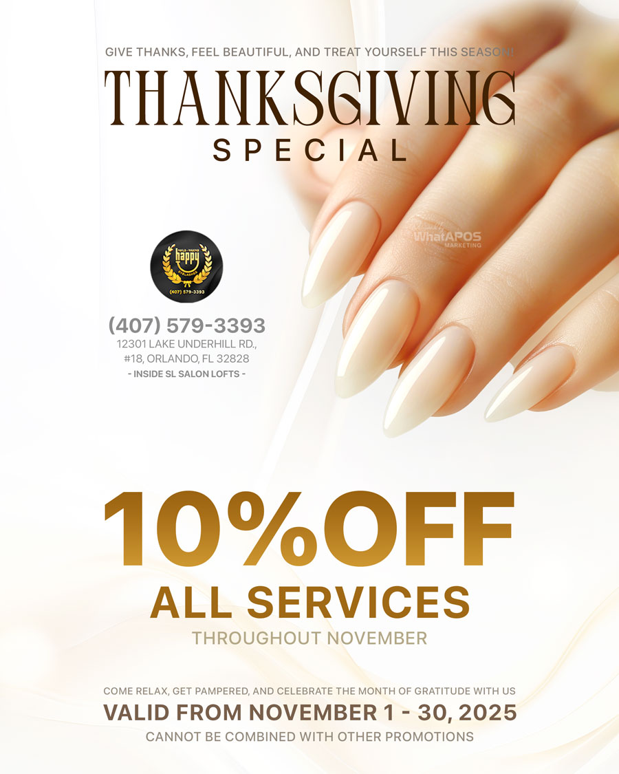 HAPPY NAILS WAXING & EYELASHES